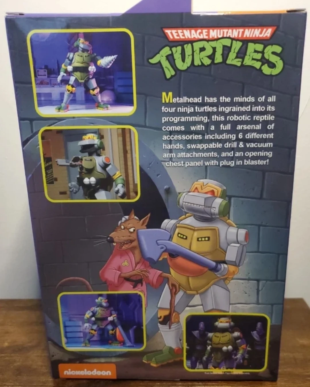 NECA Teenage Mutant Ninja Turtles Metalhead Action Figure - photo 2