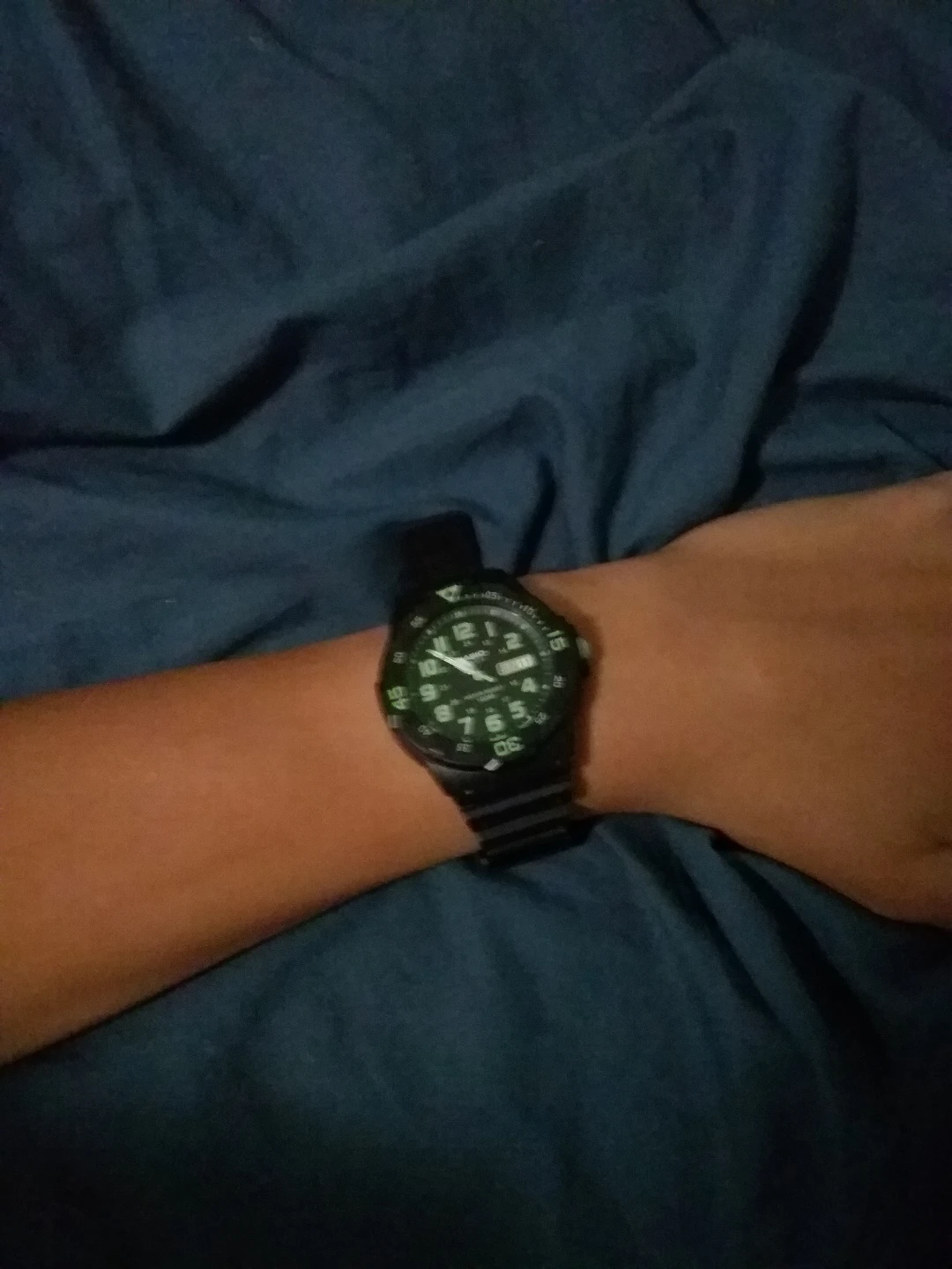 waterproof Casio Diving Watch - Black MRW 200H - photo 3