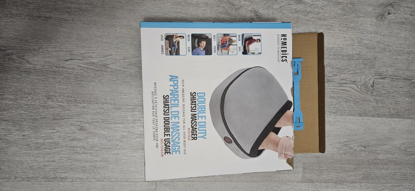 HoMedics Double Duty Shiatsu Massager
