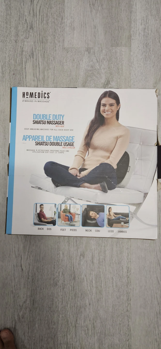 HoMedics Double Duty Shiatsu Massager - photo 2