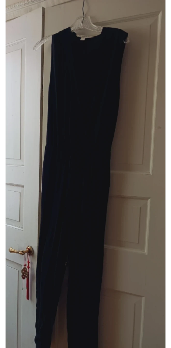 DIANE VON FURSTENBERG Sleeveless Black Jumpsuit Size 0 - photo 2