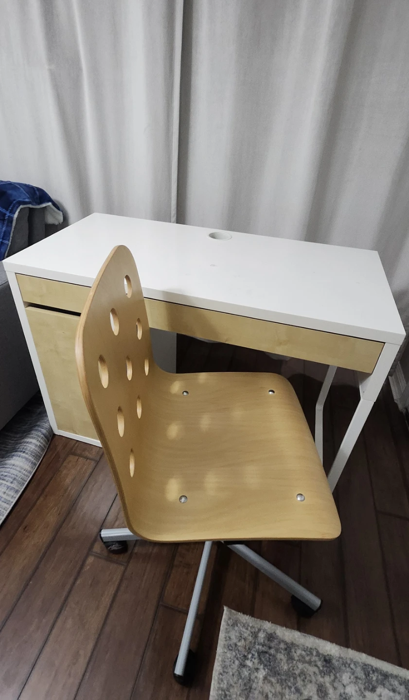 Ikea study table & Ikea Chair