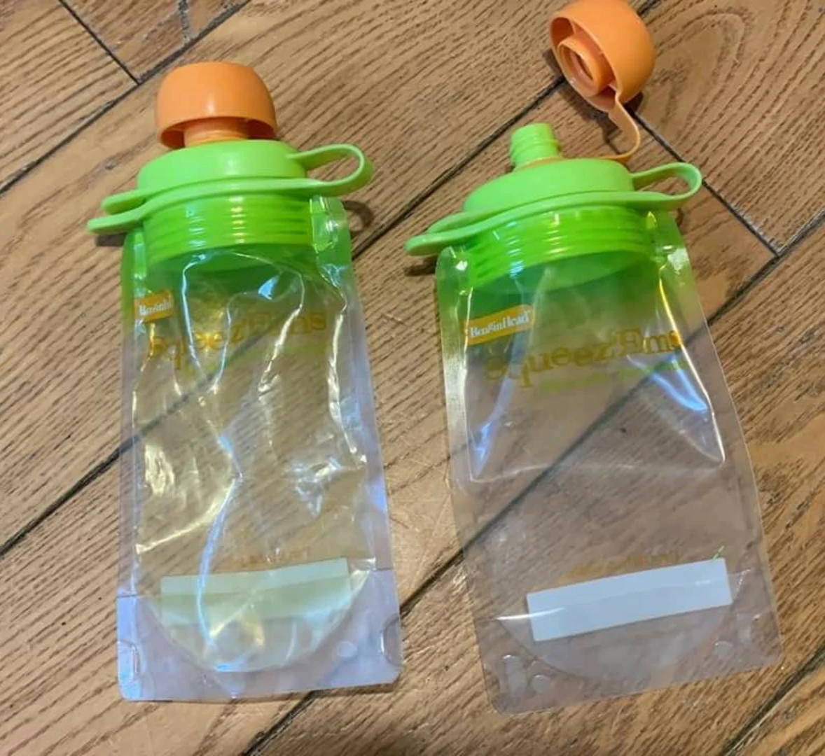 2 Reusable Squeeze Pouches