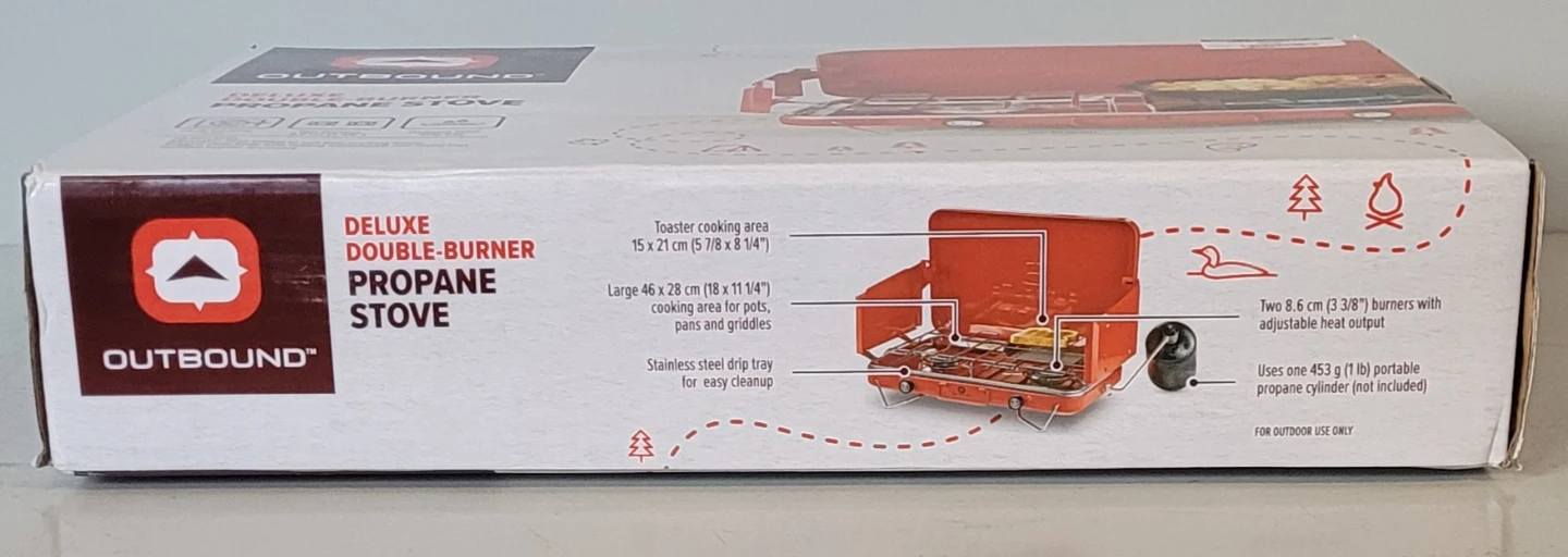 Outbound Double-Burner Propane Stove (32020237) - photo 2