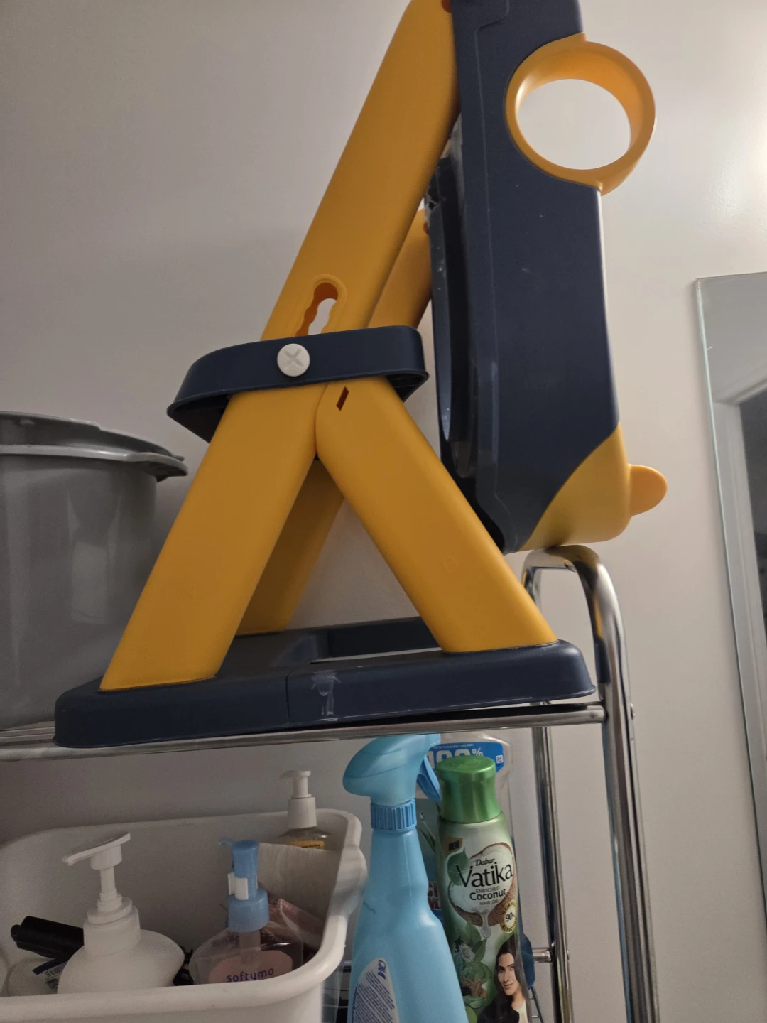 Blue and Yellow Toddler Potty Training Seat - photo 3