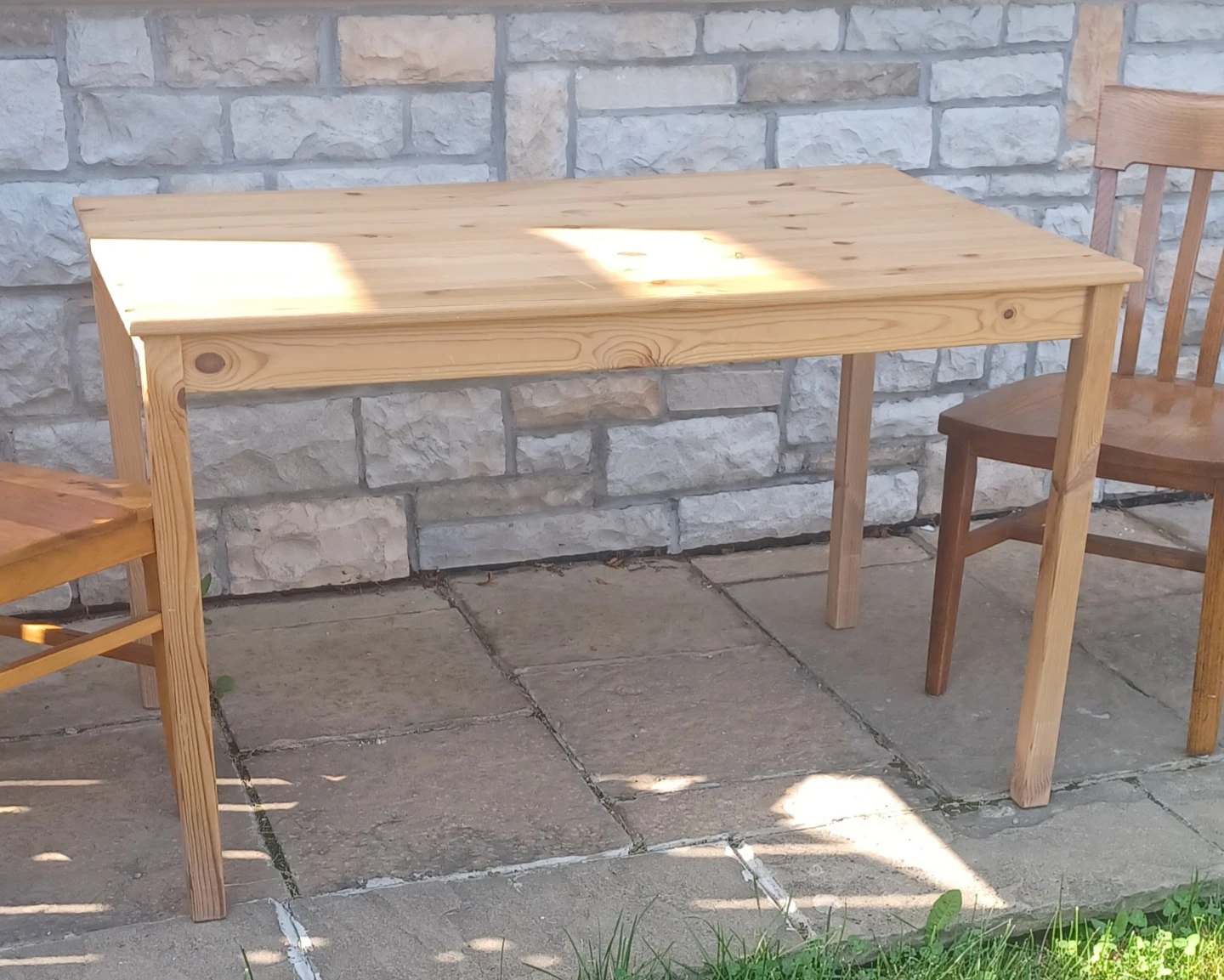 Wooden Table and Chair - photo 2