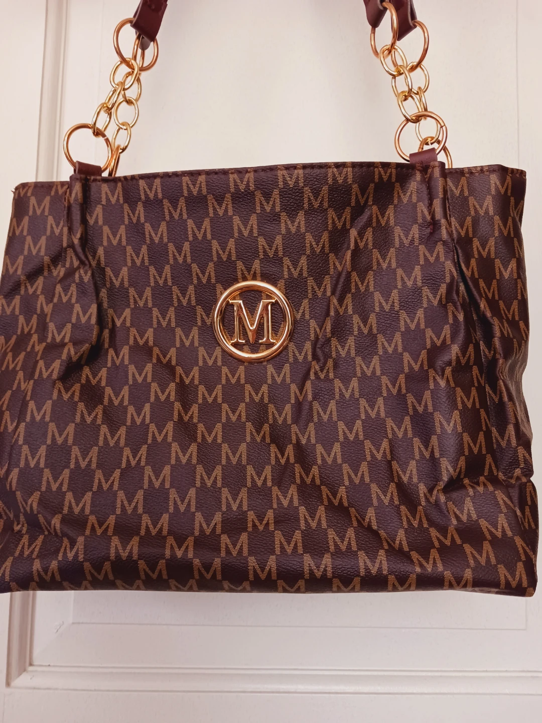 New !! Brown Monogram "M"  Tote Bag - photo 3