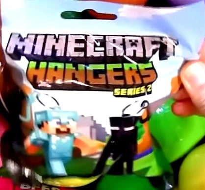 Minecraft Hangers Series 2 Blind Bag Keychain