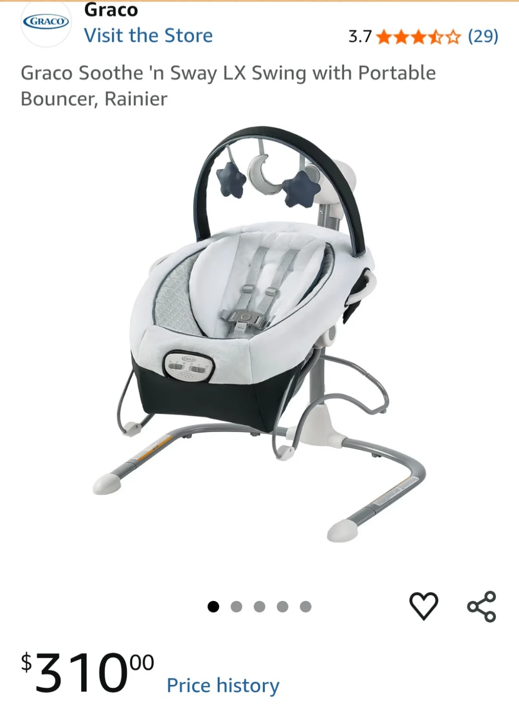 2 in 1 Swing and Bouncer - photo 2