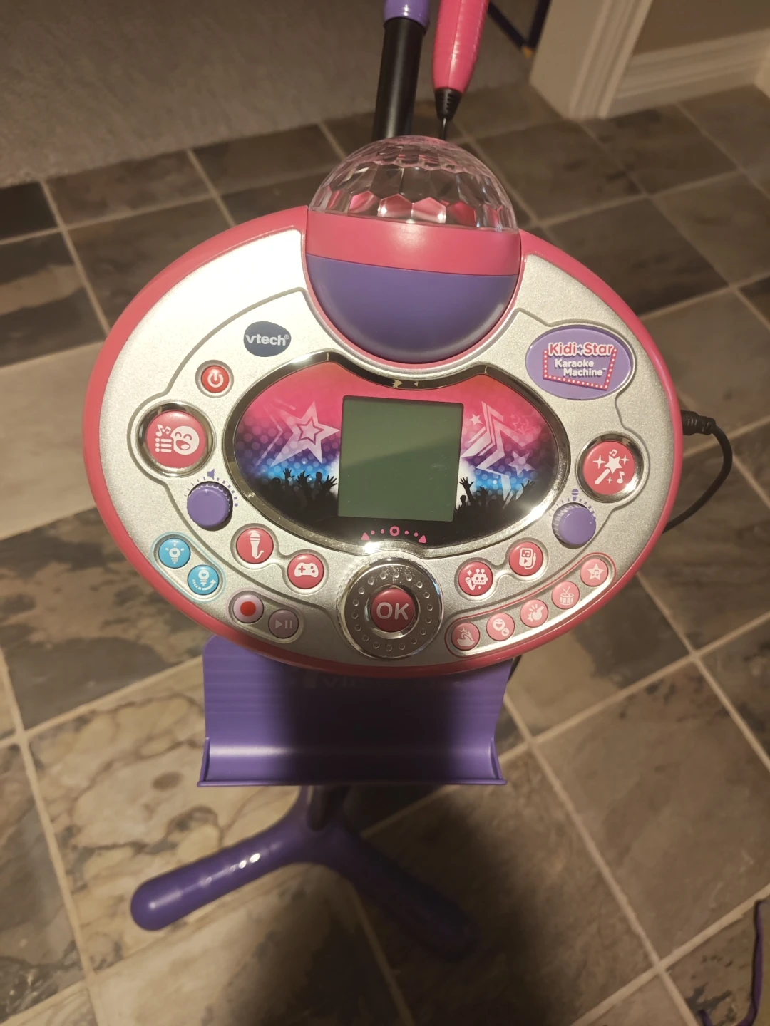 VTech Kidi Star Karaoke Machine with Disco Ball - photo 2