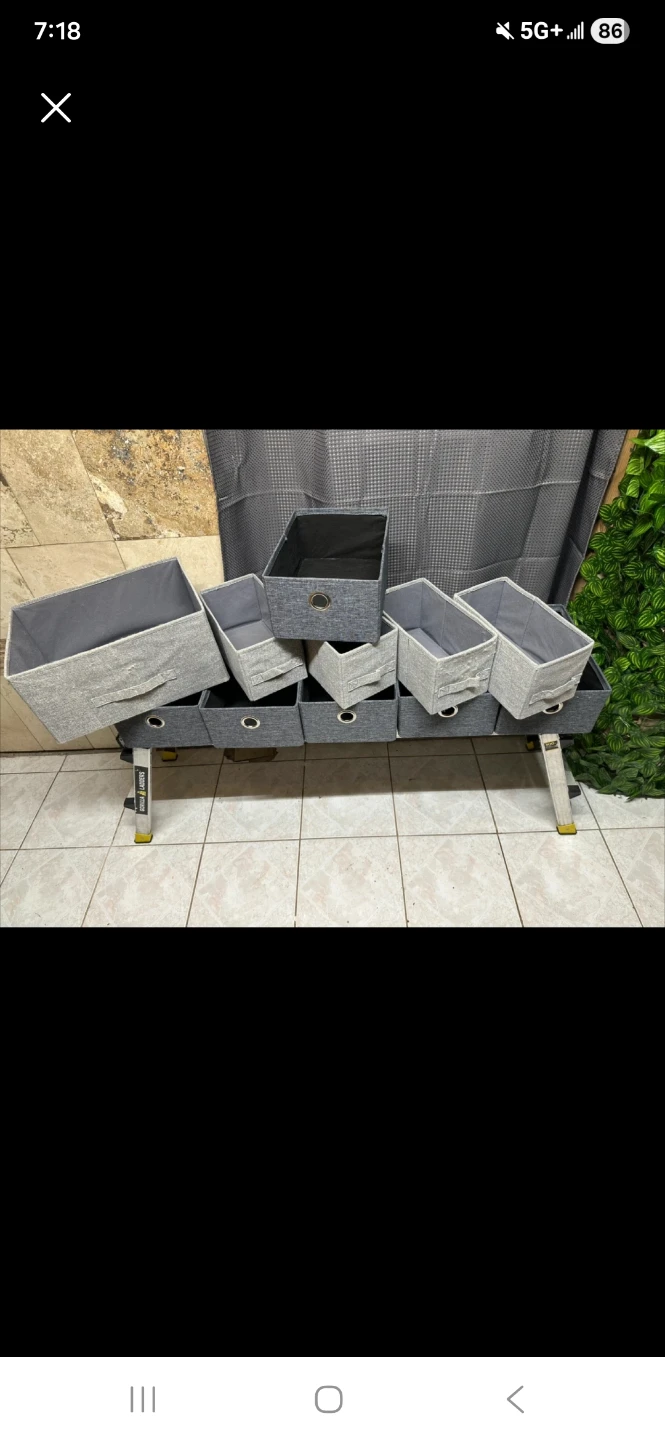 Storage Bins Set