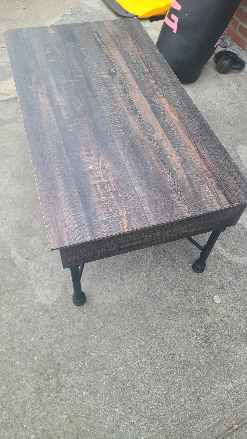 Lift Top Coffee Table with Storage - photo 3