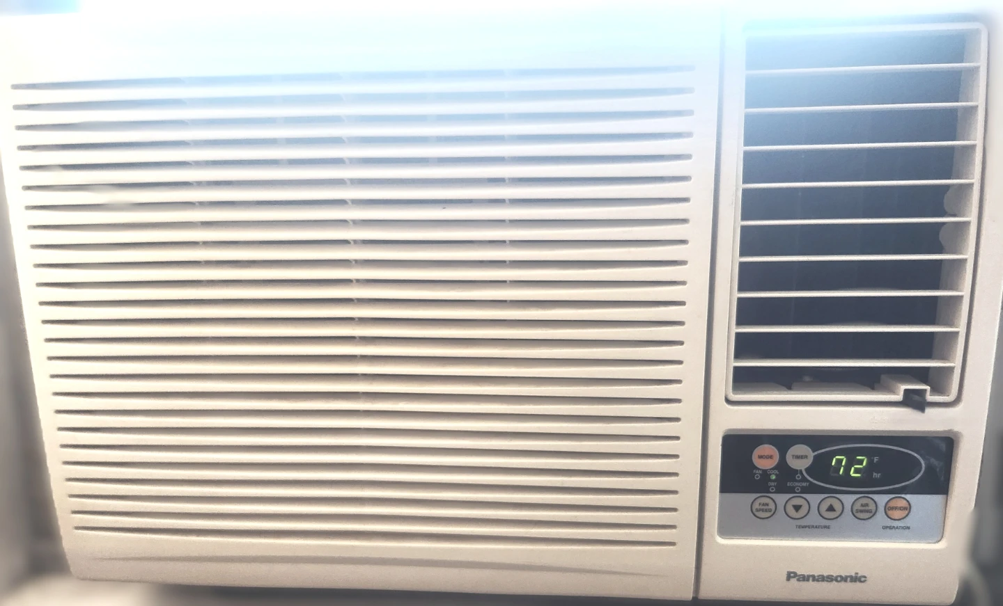 Panasonic Air Conditioner 9500 btu