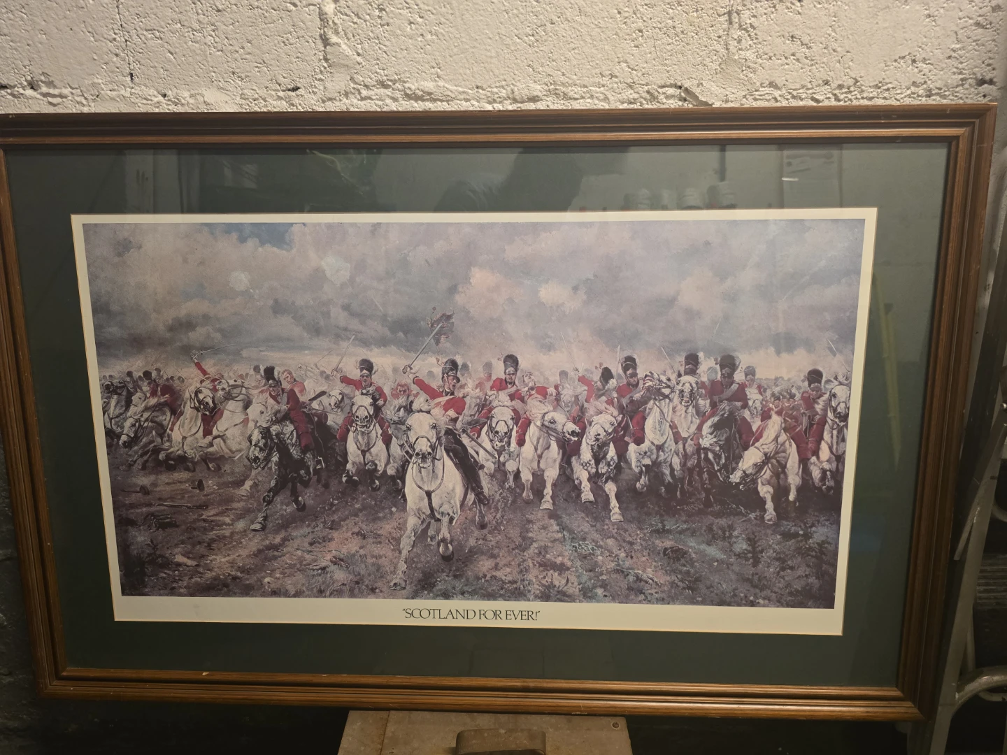 Framed "Scotland Forever!" Print