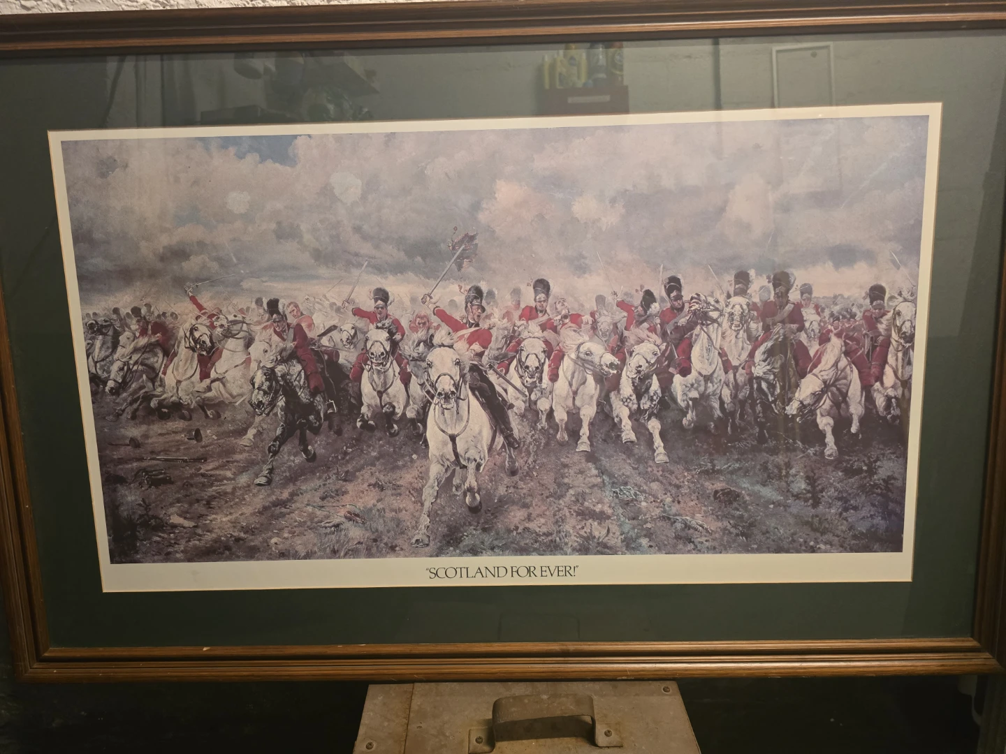 Framed "Scotland Forever!" Print - photo 3