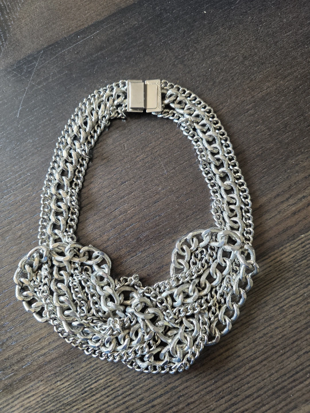 Beautiful Chunky Metal Necklace