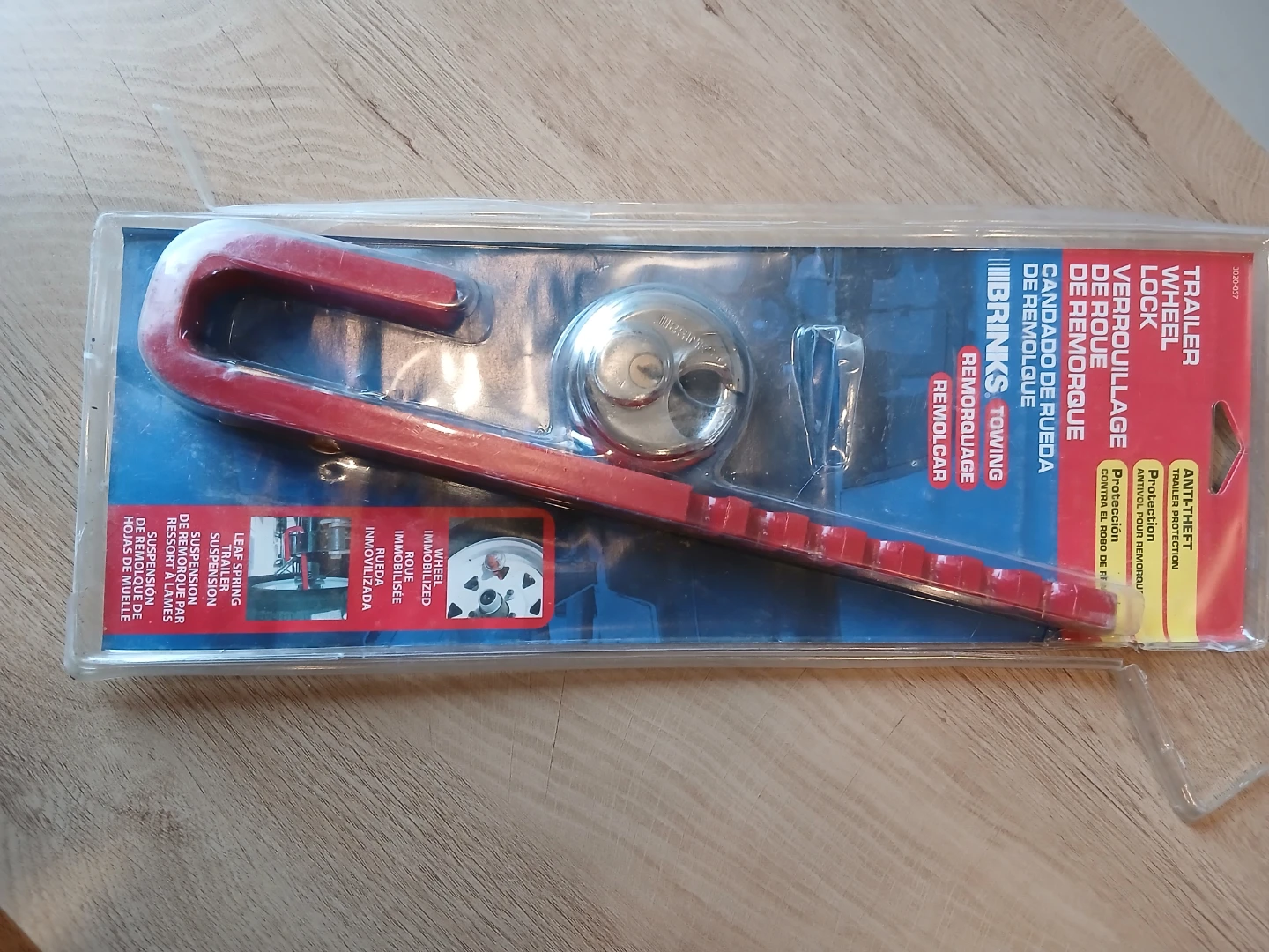 Brinks Trailer Wheel Lock