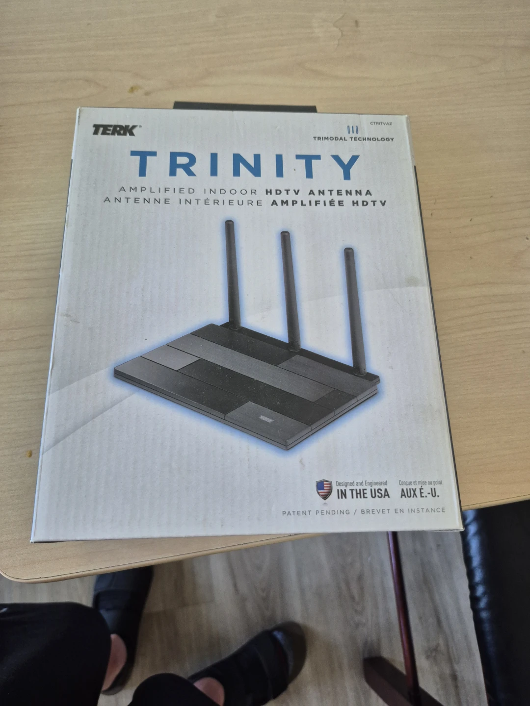 TERK TRINITY Amplified Indoor HDTV Antenna