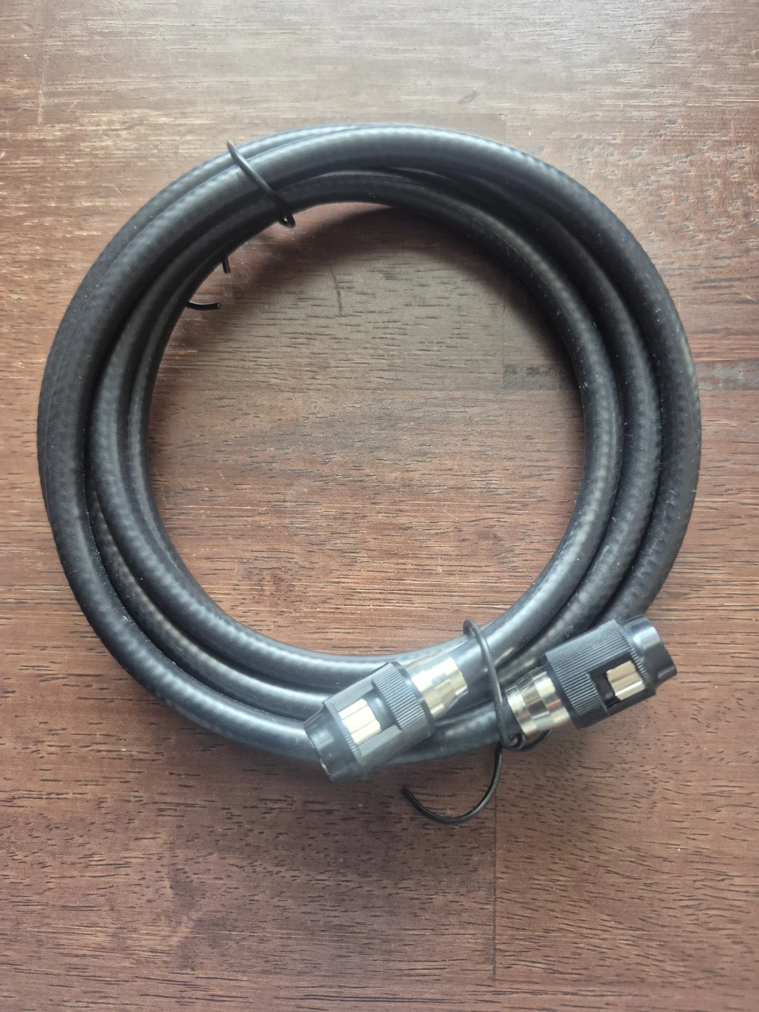 Black Audio Cable with XLR Connectors