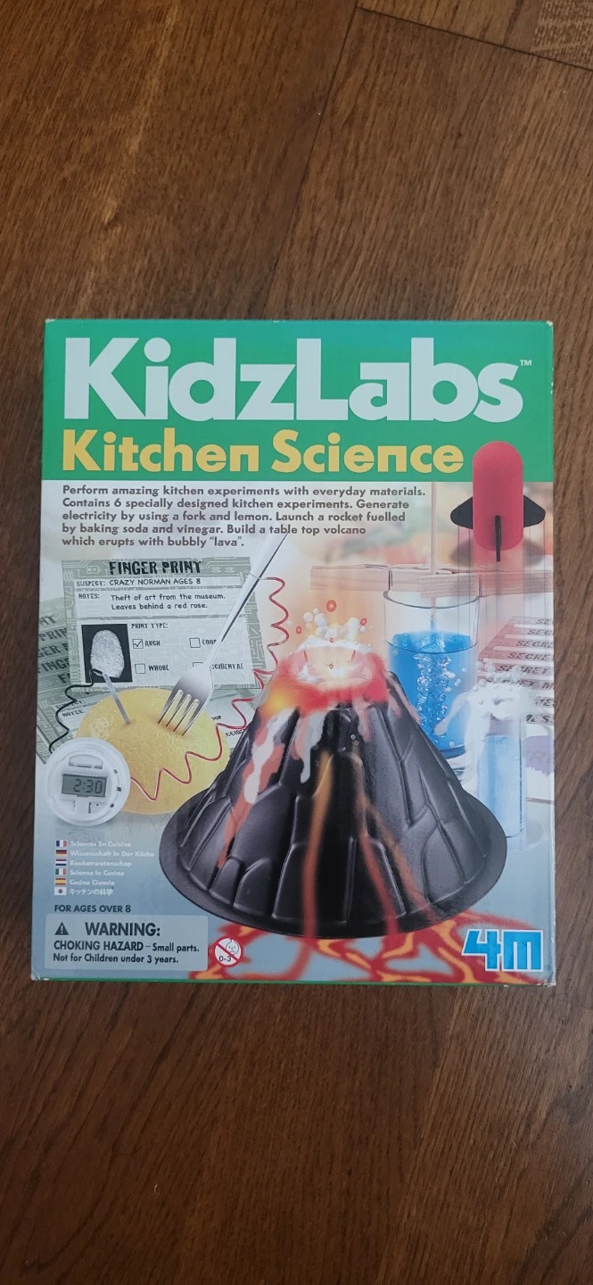 KidzLabs Kitchen Science Volcano Kit