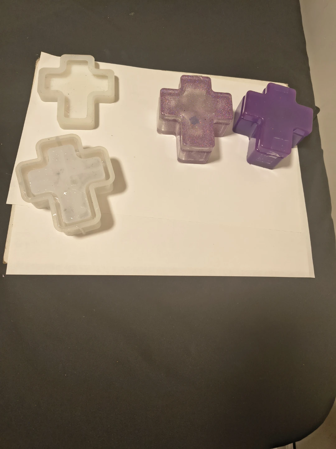 Cross Resin Molds - 4 Pack