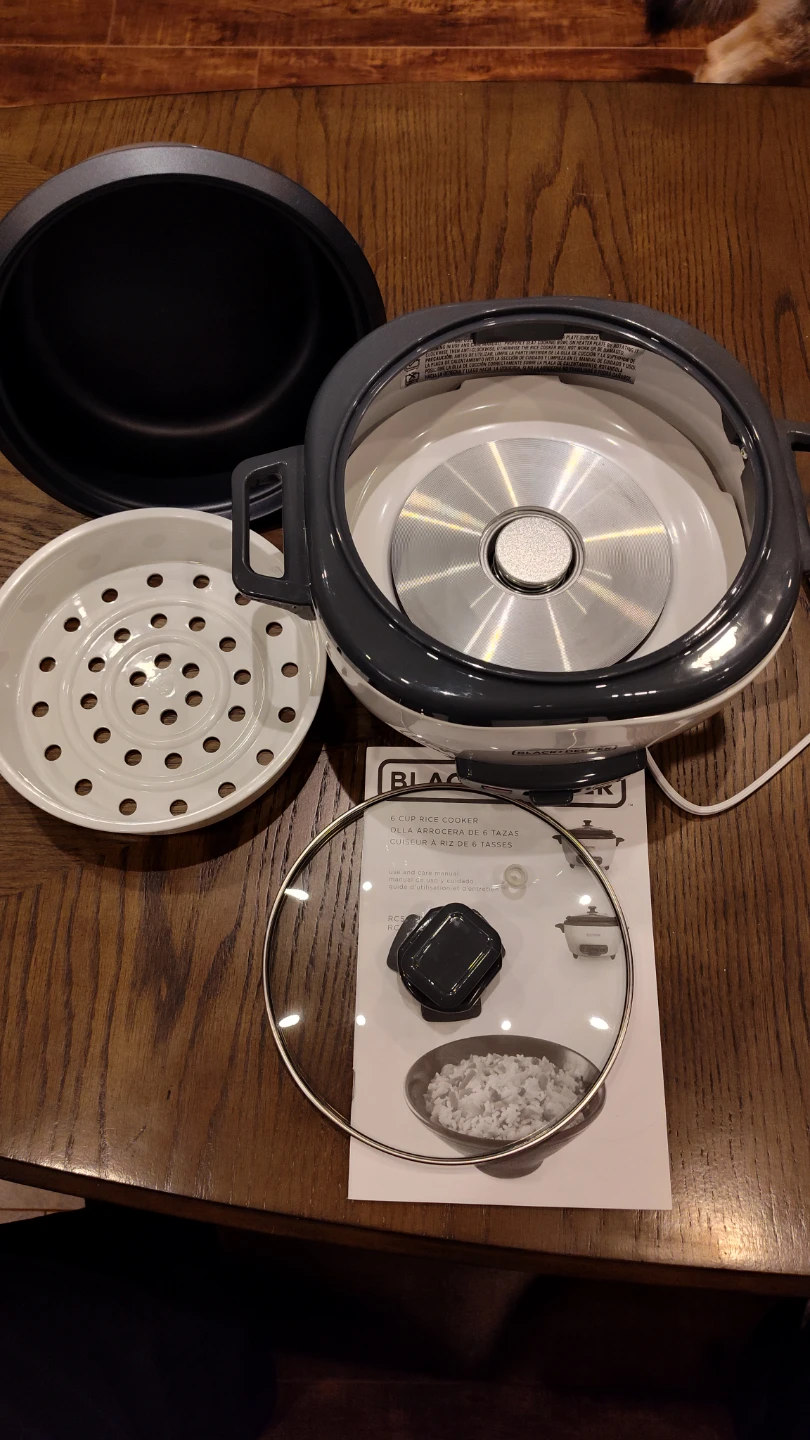 BLACK+DECKER 6-Cup Rice Cooker - photo 2