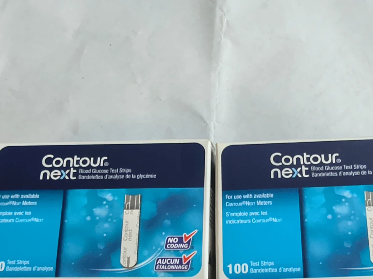 Contour Next Blood Glucose Test strips - 100 Count (1 Box - photo 2