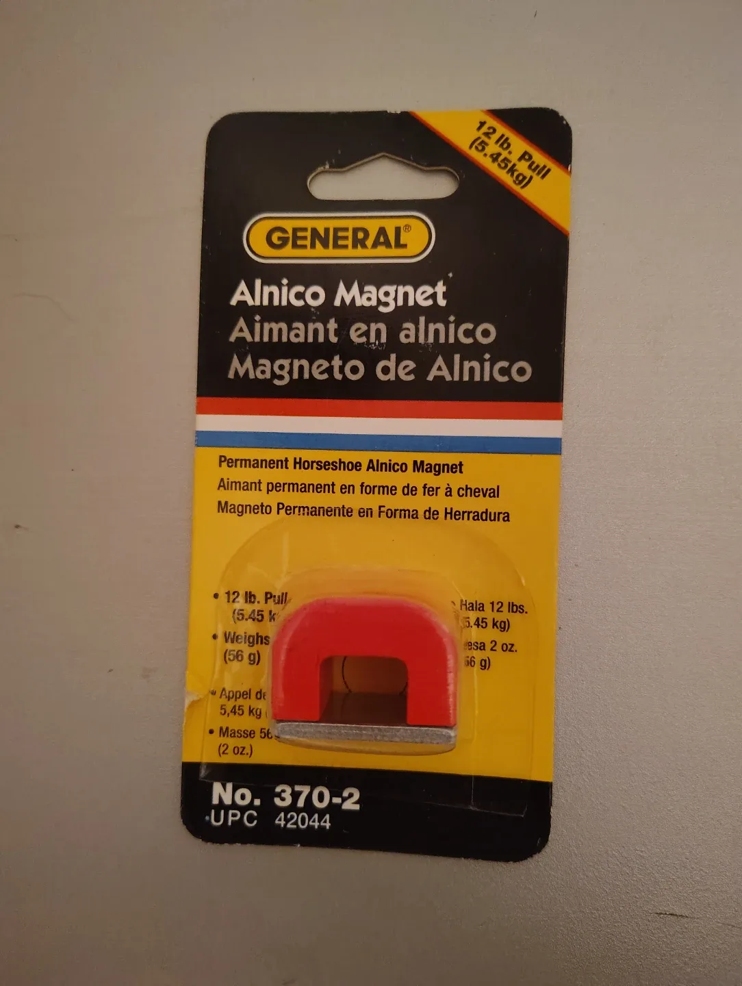 General Alnico Horseshoe Magnet No. 370-2