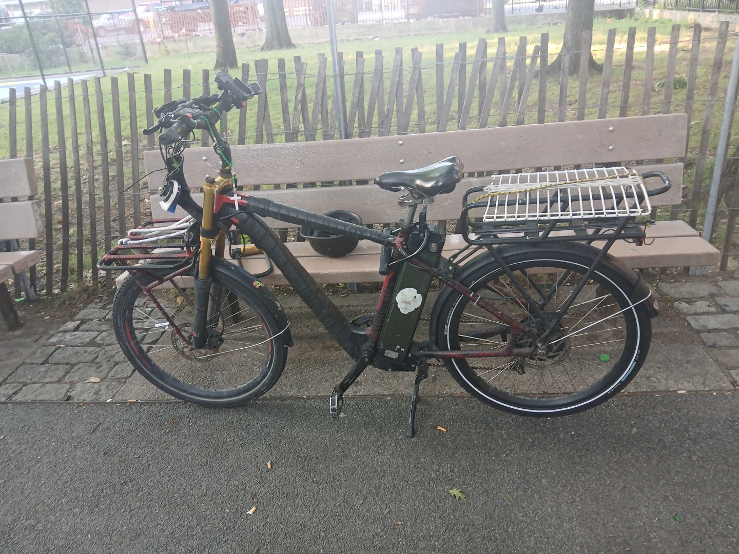 Electric Bike with Front and Rear Racks - photo 4