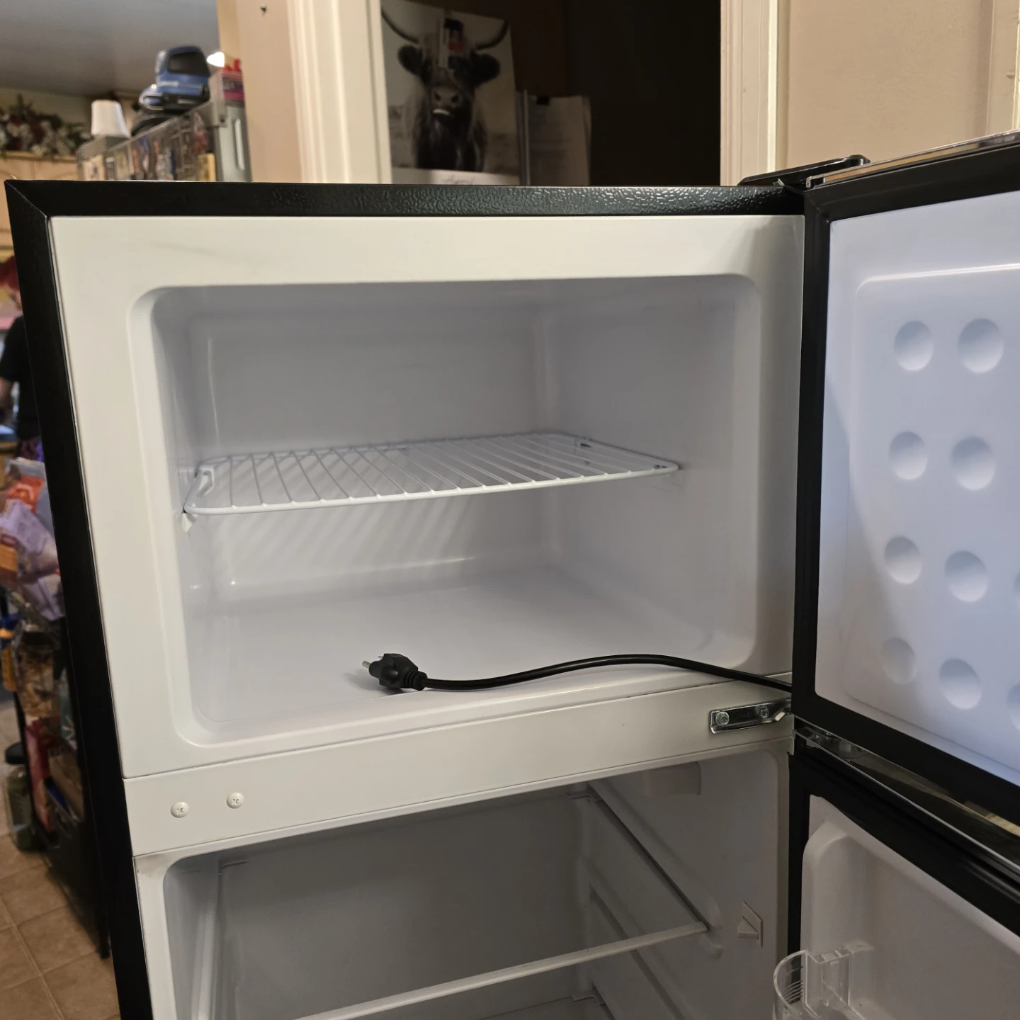 Frigidaire Retro Refrigerator - Black color - photo 4