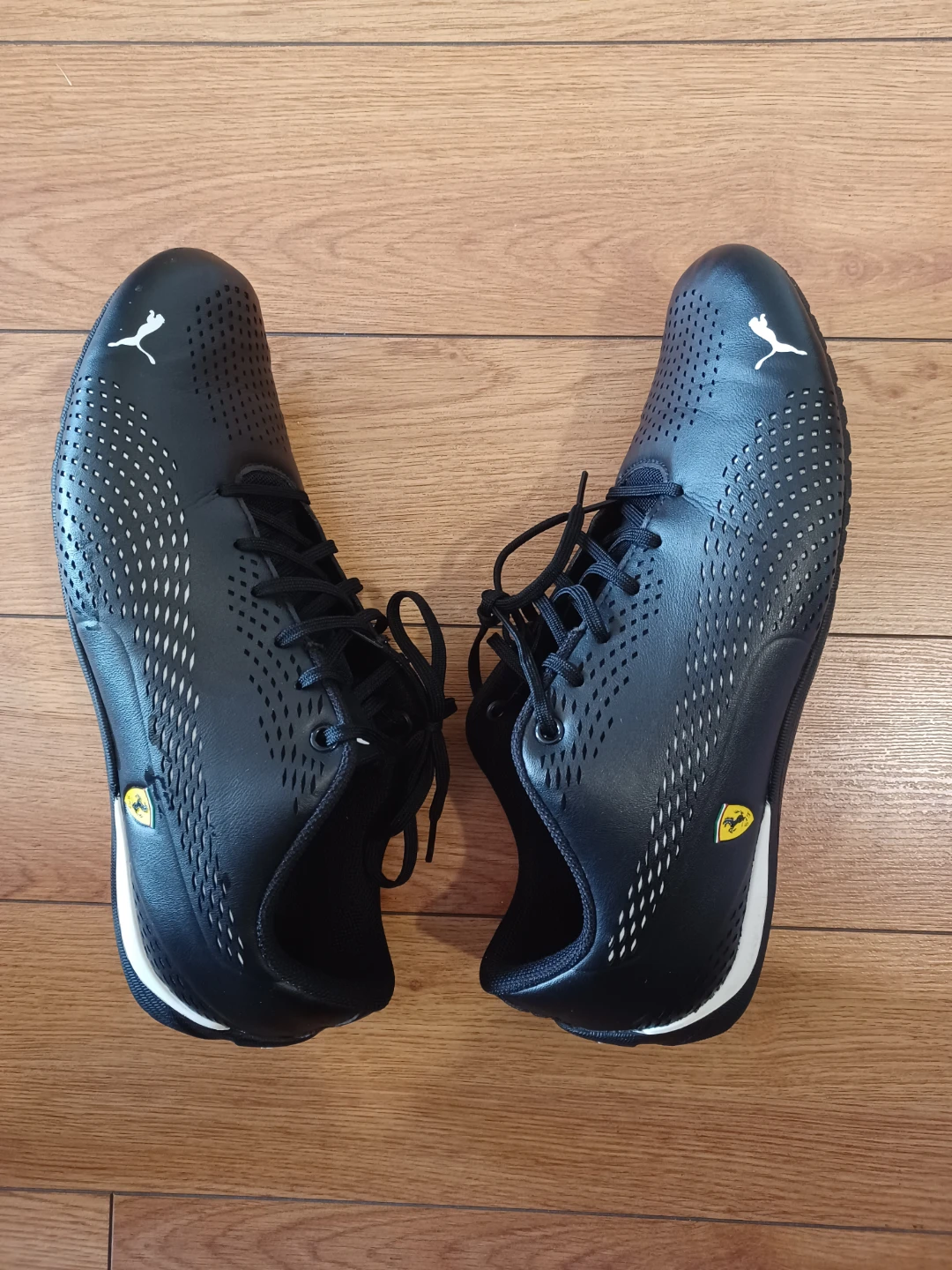 Puma Ferrari Driving Shoes - Black - Size 12 - photo 3