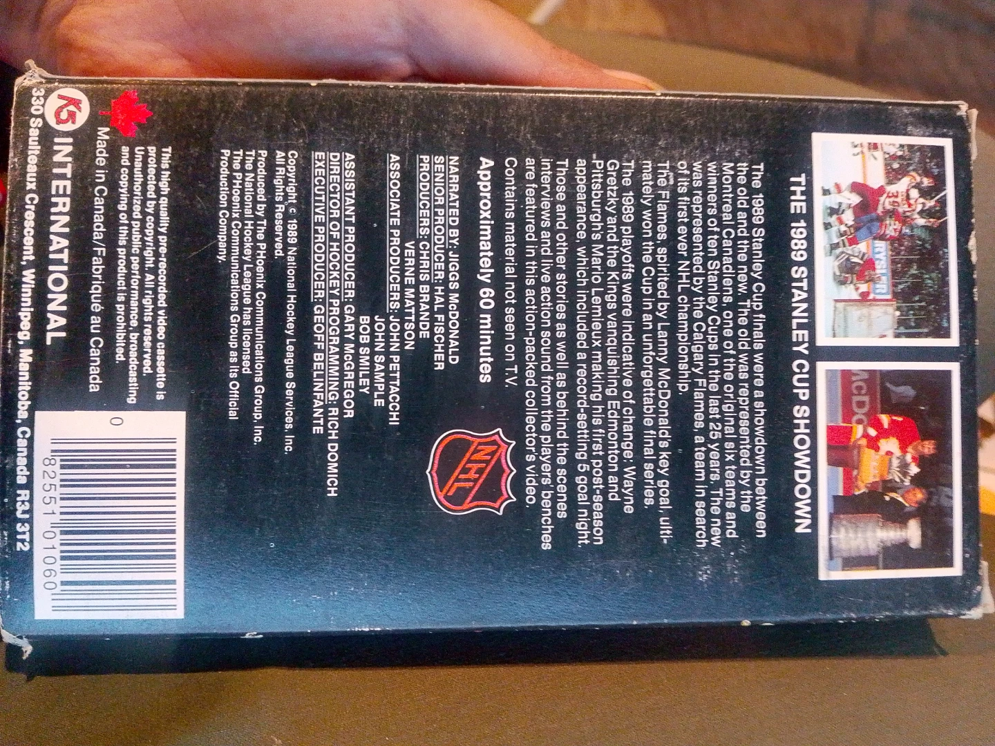 The 1989 Stanley Cup Showdown VHS - photo 2