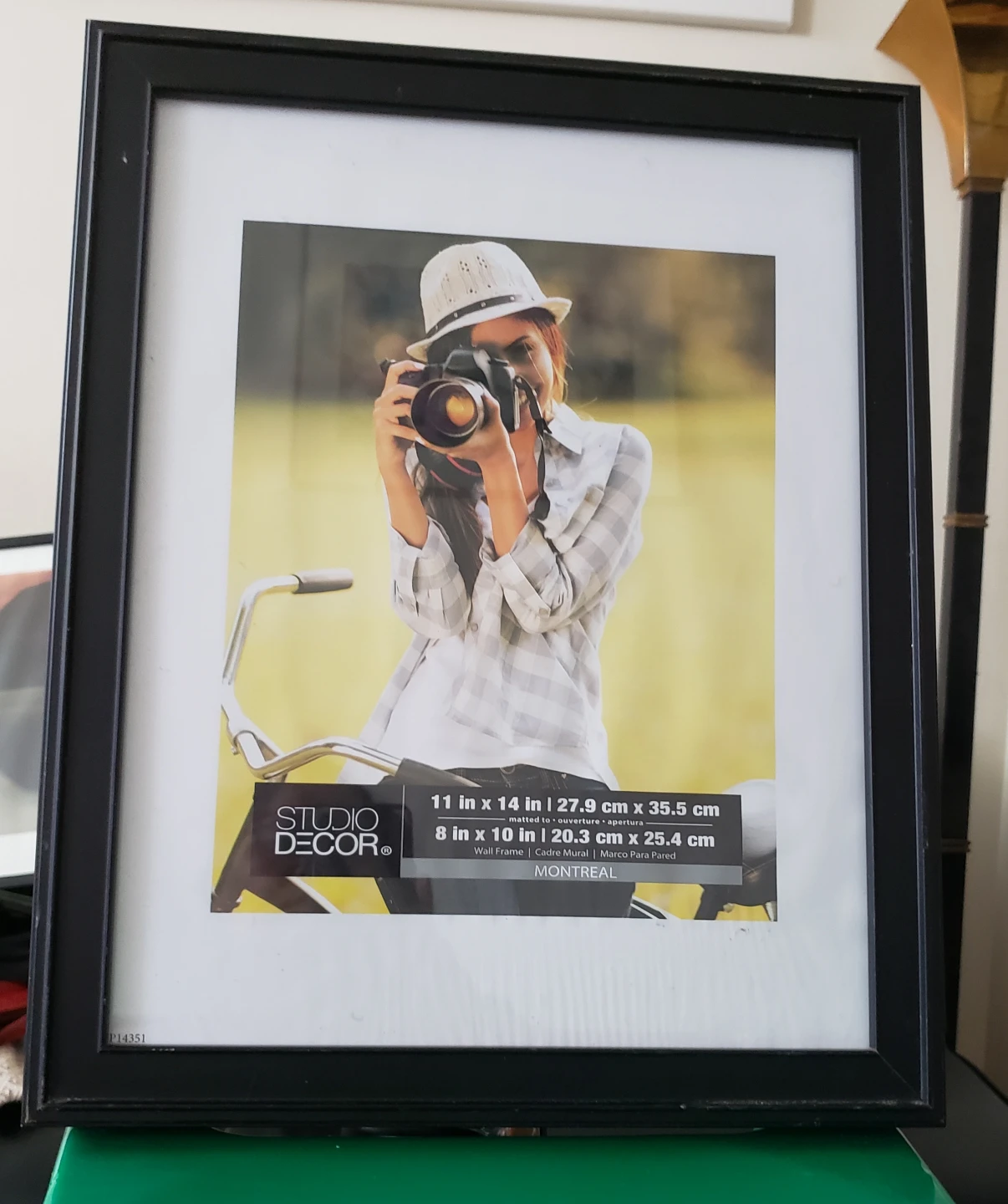 Studio Decor Black Picture Frame