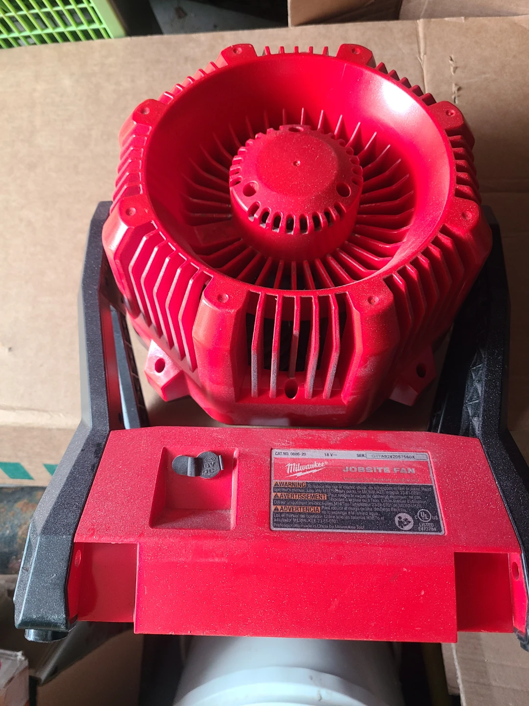 Milwaukee M18 18v Jobsite Fan - photo 2