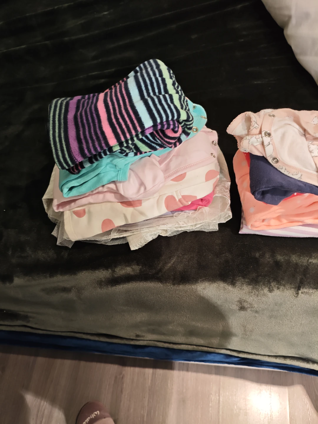 Baby Girl Clothes Bundle (Onesies, Pajamas, Tops) - photo 3