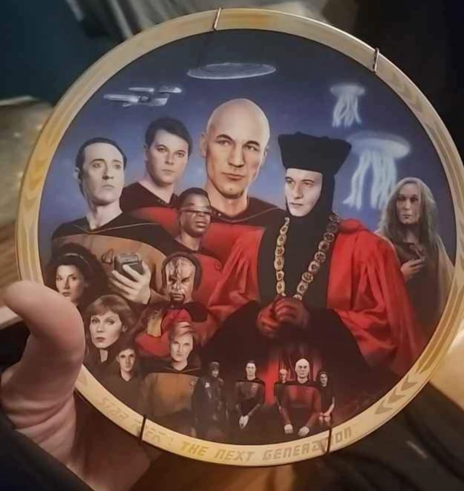 The Hamilton Collection Star Trek Collector Plate - photo 3