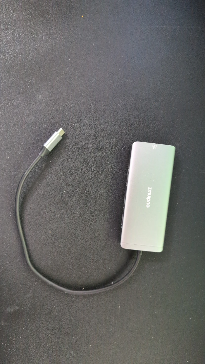 ZMUIPNG USB-C Hub 9-in-1 to HDMI, RJ45, USB 3.0, SD/TF