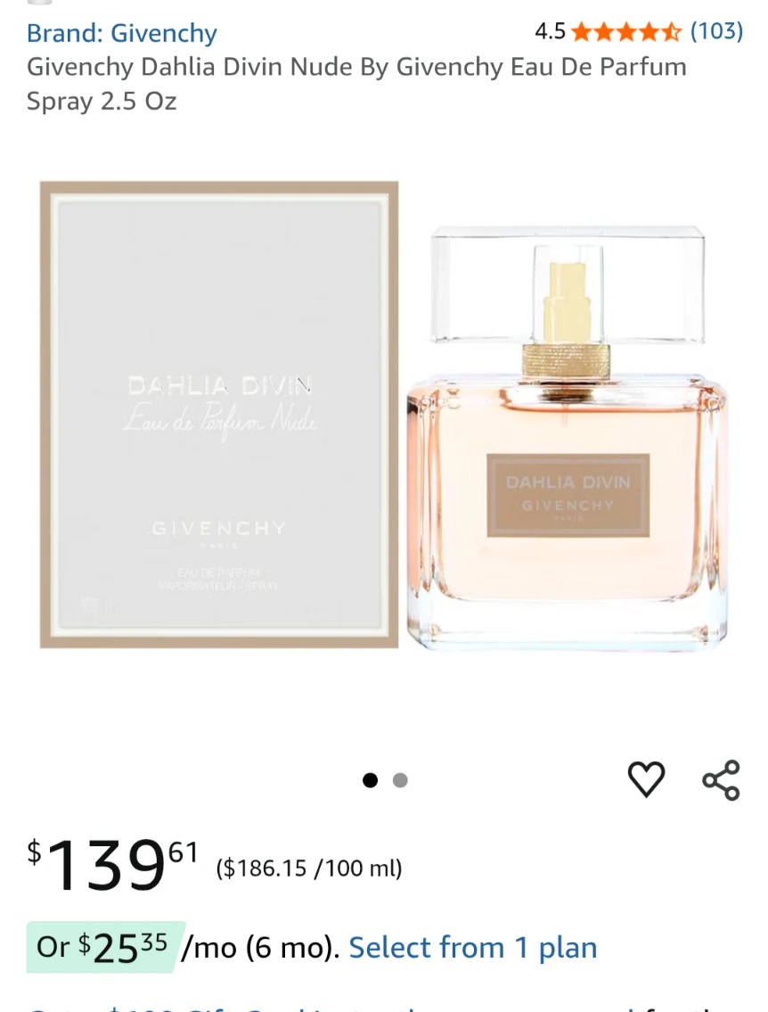 Givenchy Dahlia Divin Nude Eau De Parfum Spray 2.5 Oz - photo 5