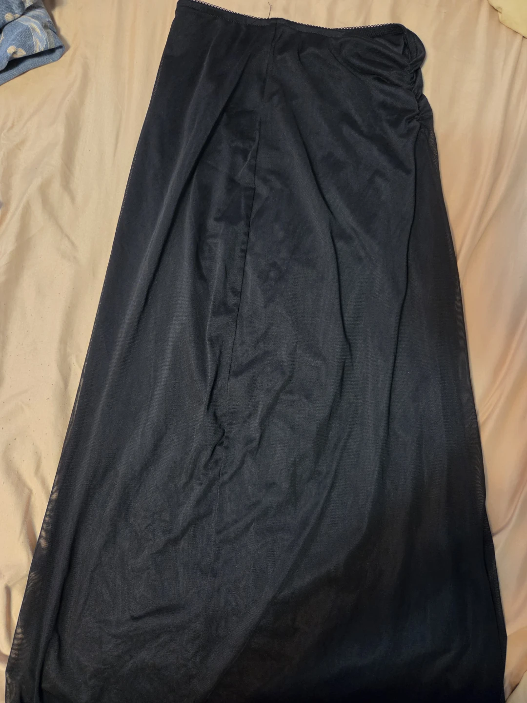 Long black skirt