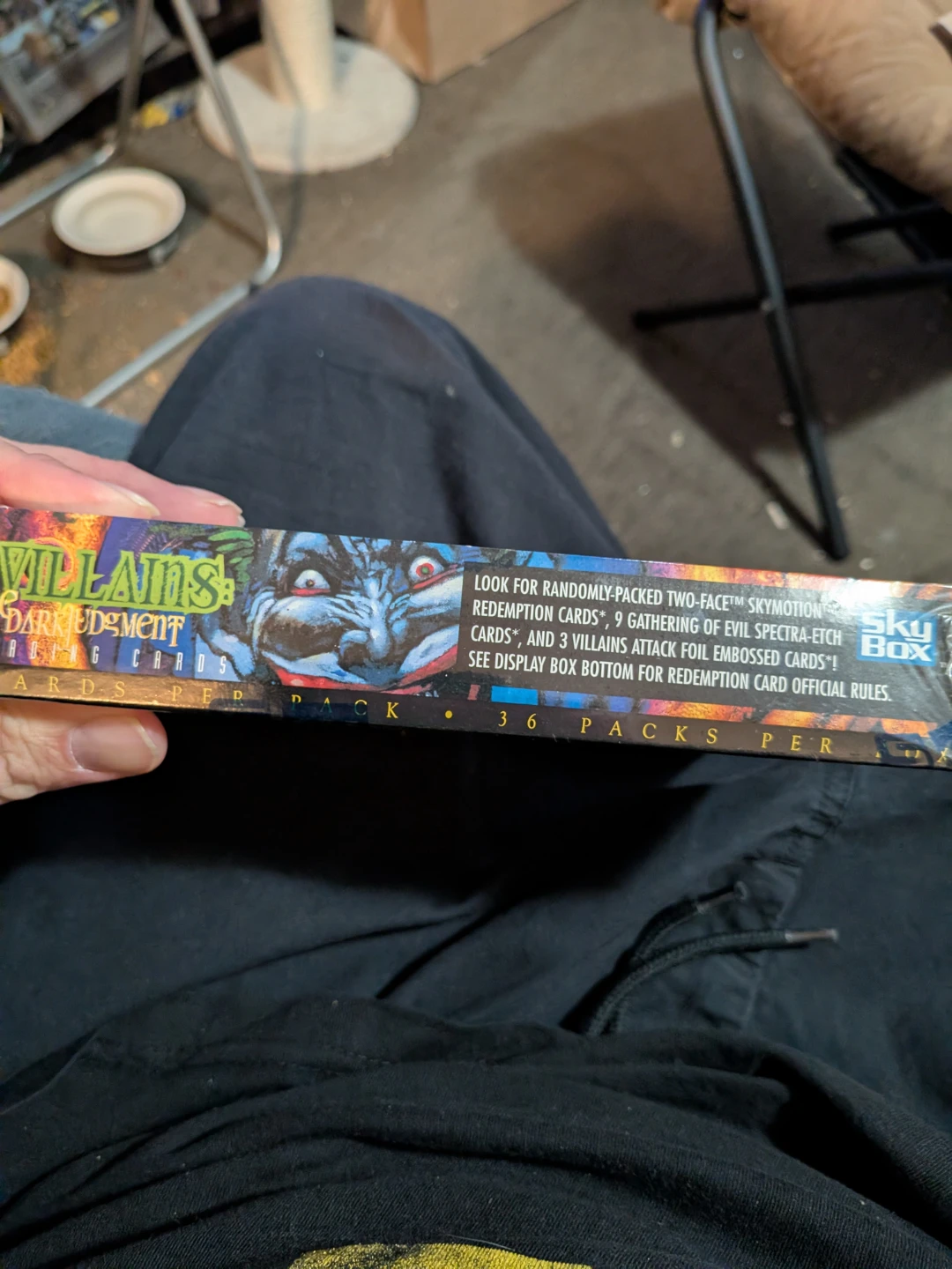 SkyBox DC Villains The Darkest Hour Trading Card Box - photo 2