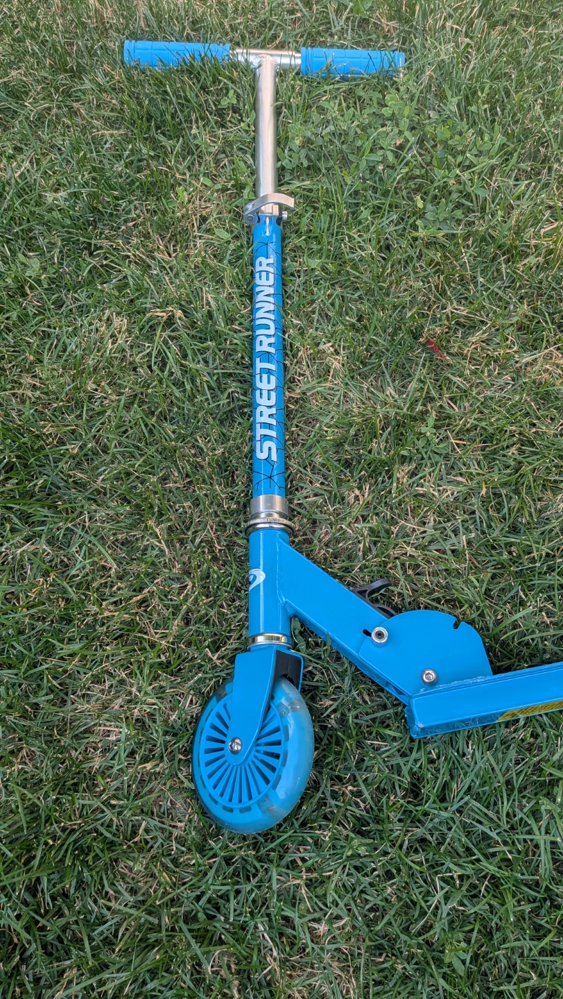 Street Runner Blue Scooter - photo 2
