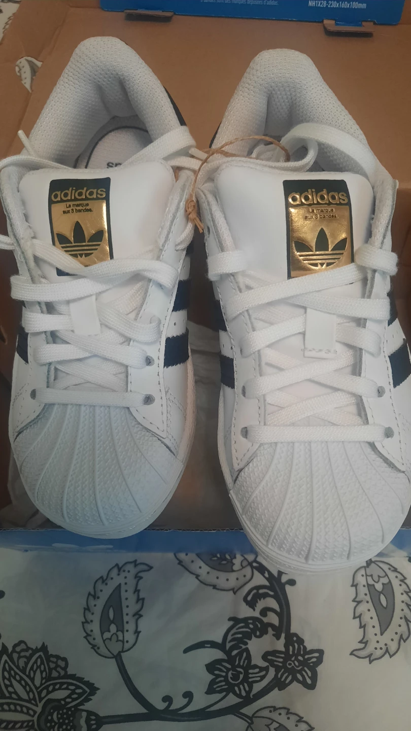Adidas Superstar Shoes kids size 12