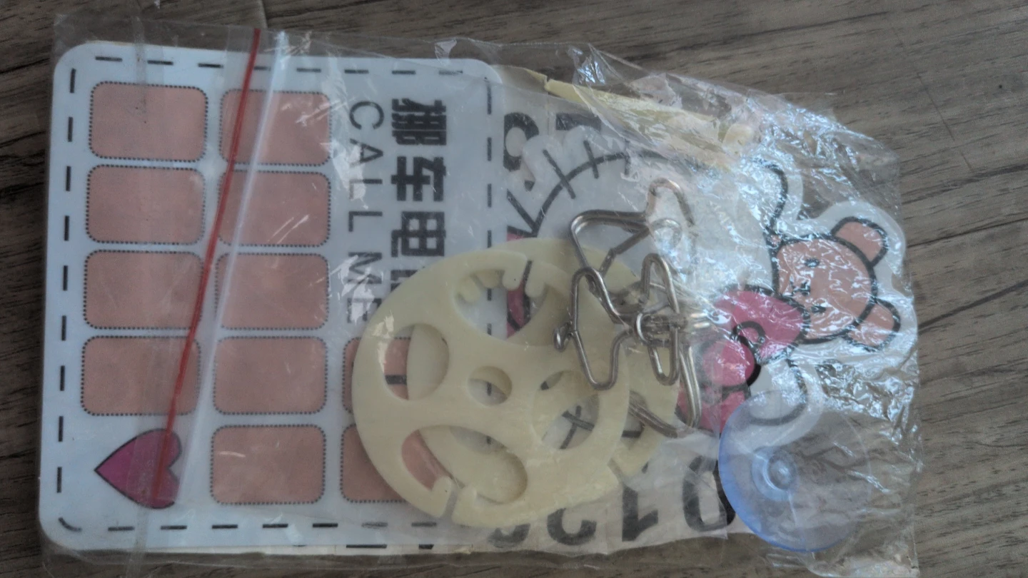 Hello Kitty Keychain & Car Parking Card Holder