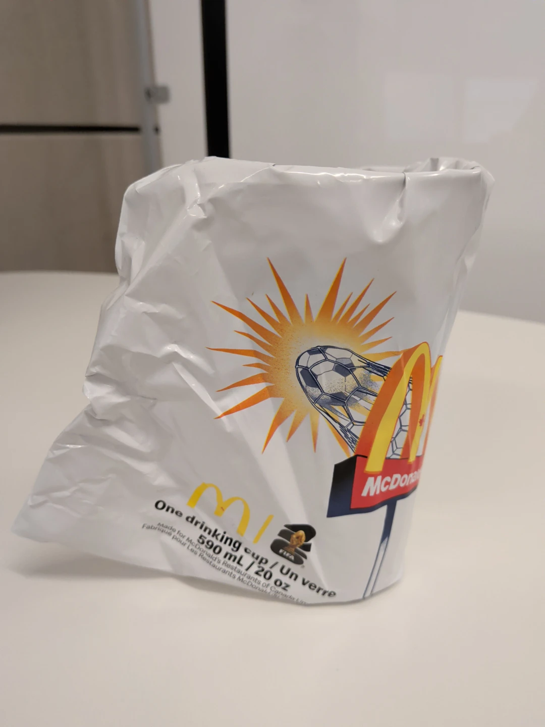 FIFA ⚽ McDonald's 20 oz Drinking Cup