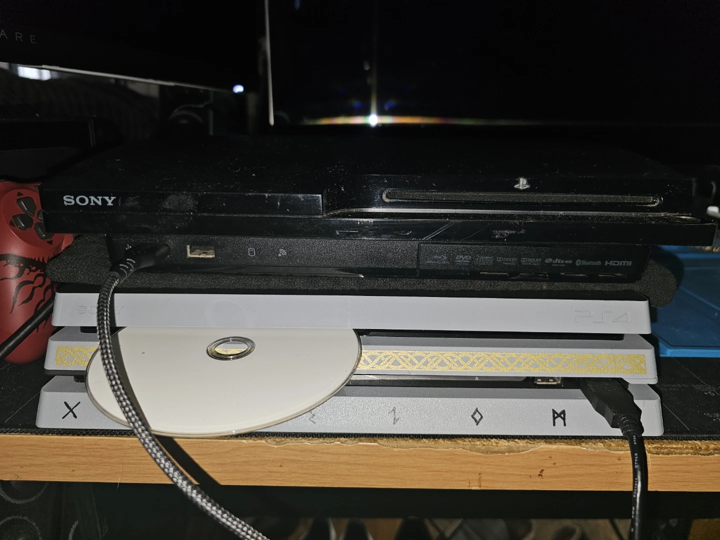 Ps3 slim CFW4.93 Evilnat  jailbreak NO CONTROLLER - photo 2