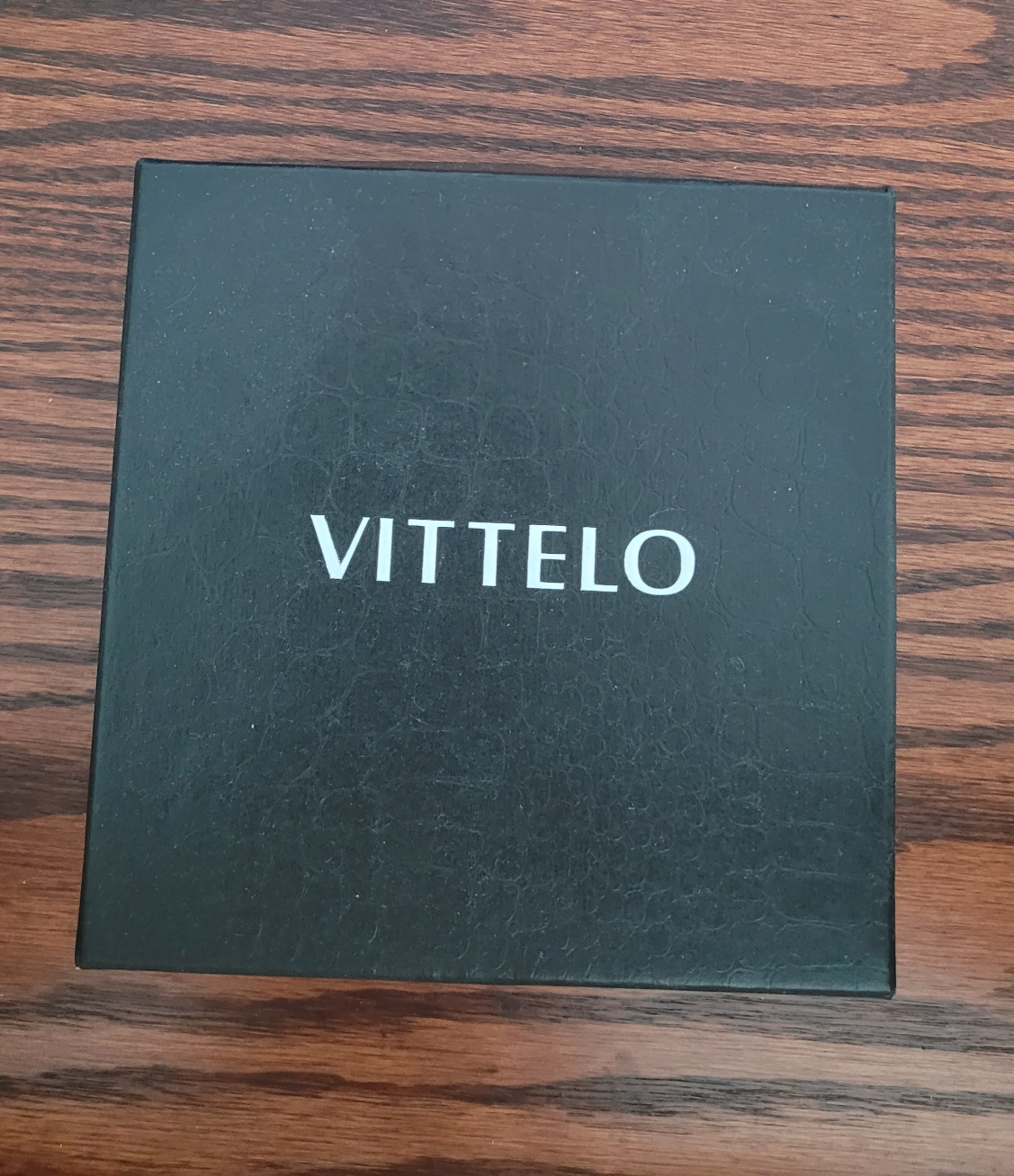 Vittelo Black Leather Ratchet Belt with Automatic Buckle - photo 3