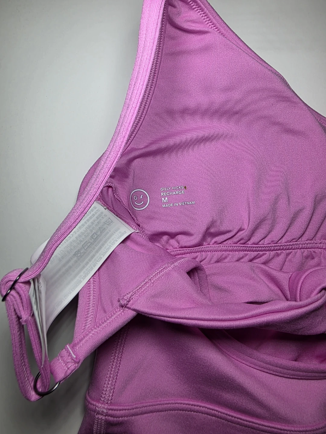 Gilly Hicks Recharge Pink Bodysuit Romper Size M - photo 3