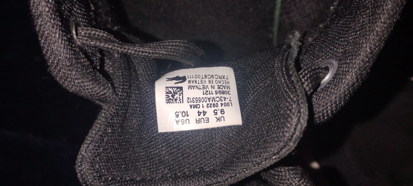 Lacoste Black Sneakers - photo 3