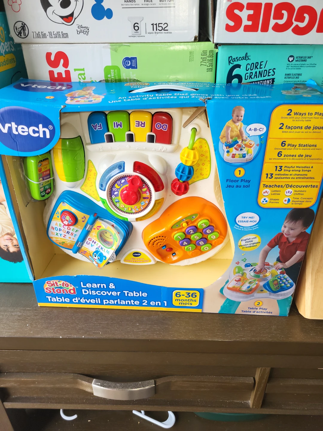 Vtech Sit-to-Stand Learn & Discover Table
