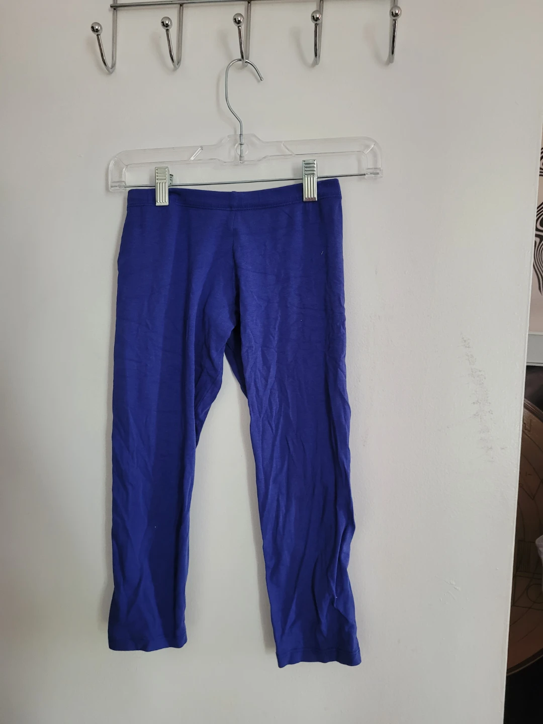 Girls' Blue capris Leggings